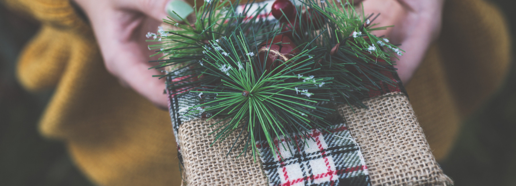 Christmas Gift Yellow Sweater